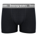 Beny Mix prírodné bambusové boxerky 7018 - 3 bal. černá