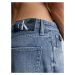 Calvin Klein Jeans Džínsy  modrá denim / petrolejová / biela