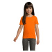 SOĽS Crusader Kids Detské tričko SL03580 Orange