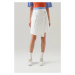 Sukňa Woolrich Cotton Twill Skirt Plaster White