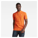 Polo tričko - G-star RAW Dunda slim polo s\s oranžové