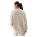 Dámska mikina 4F SWEATSHIRT-4FWSS24TSWSF1055-12S-CREME