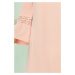 Dámské šaty v růžové barvě s krajkou na rukávech model XXL model 5917659 - numoco