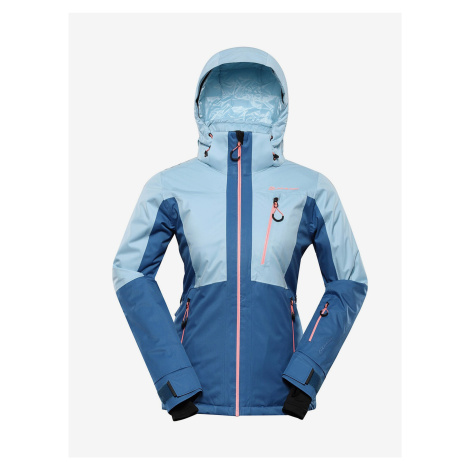 Modrá dámska lyžiarska bunda s membránou PTX ALPINE PRO Reama