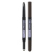 Maybelline New York NY Express Brow Satin Duo 04 Dark Brown Ceruzka a púder na obočie duo