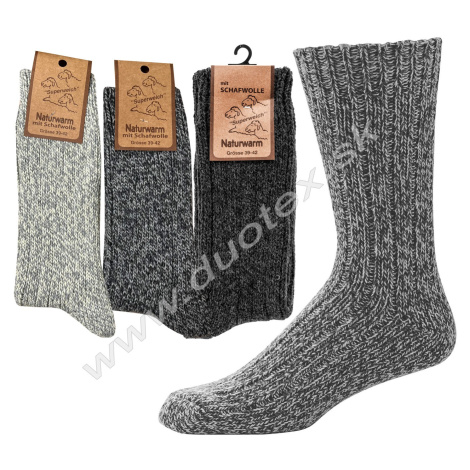 SOCKS4FUN Zimné ponožky W-6579-2 k.2