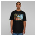 Tričko Urban Classics Scarface Little Friend Oversize Tee Black