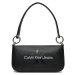 Calvin Klein Jeans  SCULPTED SHOULDER POUCH25 MONO K60K610679  Tašky Čierna