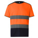 Yoko Reflexné dvojfarebné tričko HVJ400 Fluorescent Orange