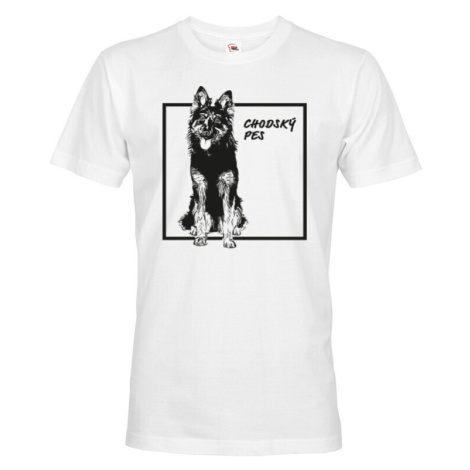 Pánské tričko pre milovníkov zvierat - Chodský pes