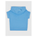 Modré chlapčenské tričko mikinové GAP shark