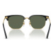 Ray-Ban Detské slnečné okuliare New Clubmaster 0RJ9116S 100/71 Zlatá