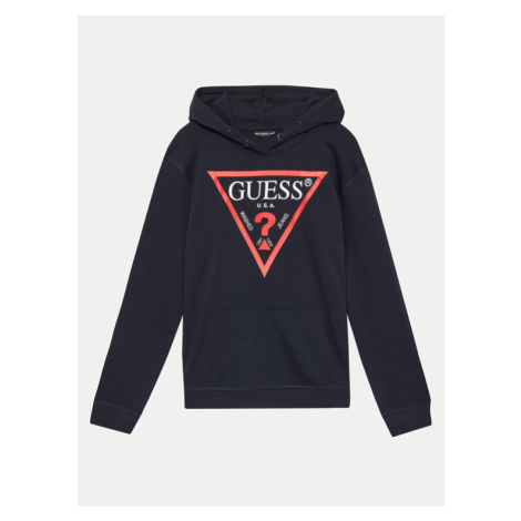 Guess Mikina L92Q09 KAUG0 Tmavomodrá Regular Fit