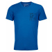 Ortovox 185 Merino Way To Powder T-Shirt M Just Blue Pánske termoprádlo