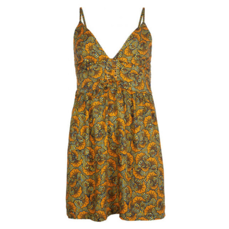O'Neill LW MEDI AOP DRESS Dámske šaty, oranžová, veľkosť