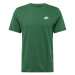 Nike Sportswear Tričko 'CLUB'  zelená / biela