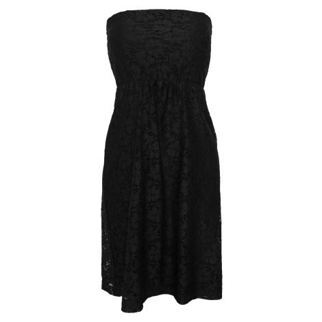 Women's lace dress black Urban Classics