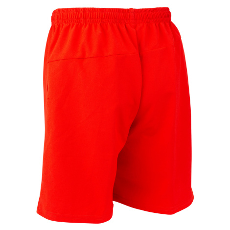 Chlapčenské šortky na pozemný hokej FH500 červené