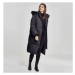 Urban Classics Ladies Oversize Faux Fur Puffer Coat blk/blk