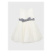 OVS Elegantné šaty 1698531 Biela Regular Fit