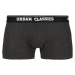 Men's Boxer Shorts Double Pack Black/Charcoal