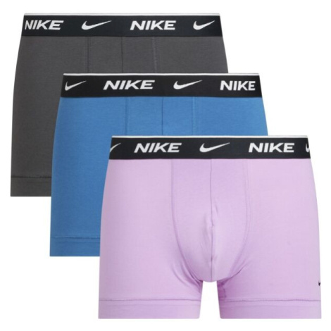 Nike EDAY COTTON STRETCH Pánske boxerky, tmavo sivá, veľkosť
