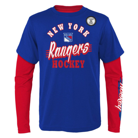 New York Rangers set detských tričiek Two-man advantage 3 in 1 combo set