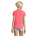 SOĽS Sporty Women Dámske funkčné triko SL01159 Neon coral