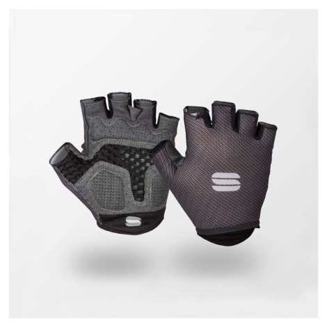 SPORTFUL Cyklistické rukavice krátkoprsté - AIR - čierna/šedá
