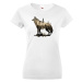 Dámské tričko s potlačou zvierat - Vlk