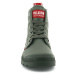 Palladium Boots Pampa Hi Dare Olive Night - Pánske - Tenisky Palladium - Zelené - 76258-325-M