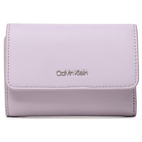 Calvin Klein Malá dámska peňaženka Ck Must Trifold Sm K60K607251 Fialová