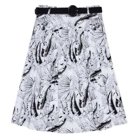 Patterned cotton skirt Moodo