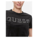 Guess Tričko V3BI01 KBXI2 Čierna Boxy Fit