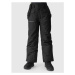 Chlapčenské lyžiarske nohavice 4F JUNIOR TROUSERS FNK-JAW23TFTRM360-21S-BLACK