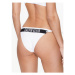 Calvin Klein Swimwear Spodný diel bikín Side Tie Cheeky KW0KW01858 Biela