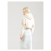 Calvin Klein Jeans Mikina 'HERO'  piesková / biela ako vlna