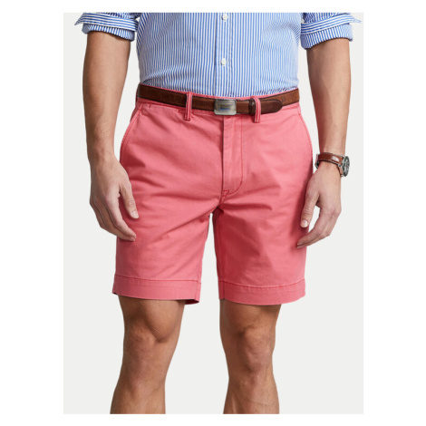 Polo Ralph Lauren Bavlnené šortky 710799213014 Ružová Slim Fit