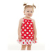 Denokids Red Polka Dot Baby Girl Strappy Summer Dress