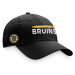 Boston Bruins čiapka baseballová šiltovka Unstr Adj Black