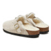 Birkenstock Šľapky Boston Shearling Leve 1026192 Biela