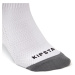 Krátke protišmykové futbalové ponožky VIRALTO II MiD biele