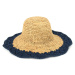 Dámsky klobúk Art Of Polo Hat sk21156-6 Beige/Navy Blue