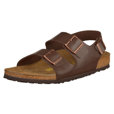 BIRKENSTOCK Sandále 'Milano'  tmavohnedá