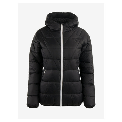 Čierna dámska prešívaná zimná bunda ALPINE PRE LIOMA ALPINE PRO