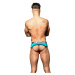 Pánske jocksy Andrew Christian modré SHOW-IT (93091-TEAL)