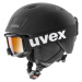 UVEX Heyya Pro Set Pure Black Lyžiarska prilba