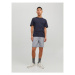 Jack&Jones Bavlnené šortky Connor 12186937 Modrá Regular Fit