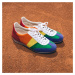 Botas Classic Rainbow - Dámske kožené tenisky / botasky duhové, ručná výroba