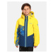 Boys' ski jacket Kilpi ATENI-JB Yellow
